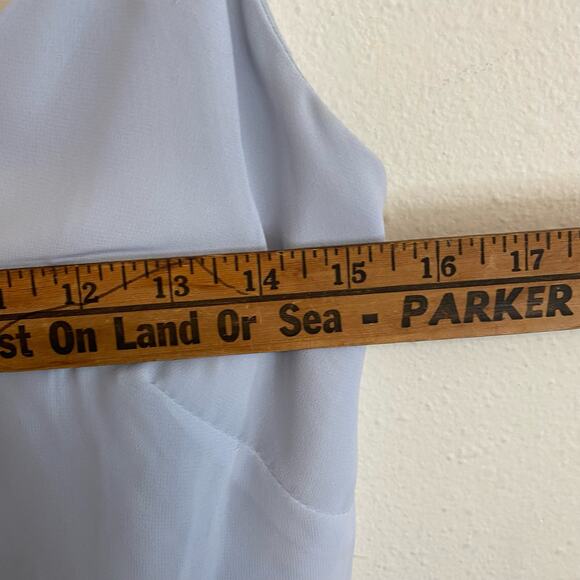 Jenny Yoo Women's Dress Formal Wedding Evening Bridesmaid Light Blue Size 4 - Picture 10 of 10